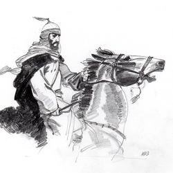 Иллюстрация к книге "Кумыки. Племя Гуэнов."