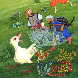 Иллюстрация к книге В.Руднева "Аль-Дарун, или Сокровища волшебной горы"