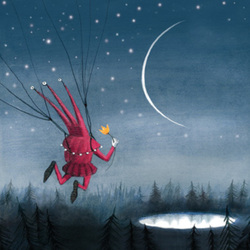 Иллюстрация к сказке Андрея Семина "Джоконда и Принцесса из леса"