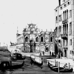 Венеция, гравюра