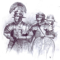 Римские Воины - Карандаш