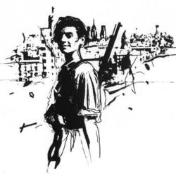 Hemingway. A Farewell to Arms. illustration