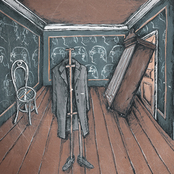 Illustration for Poem of Joseph Brodsky