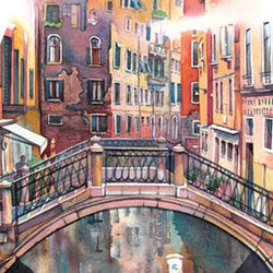 Иллюстрация для клина зонтика "Венеция"