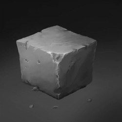 Каменный кубик