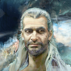Concept art. Image of The Witcher