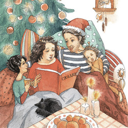 Семейное чтение. Из "Новогодней книги" Джанни Родари
