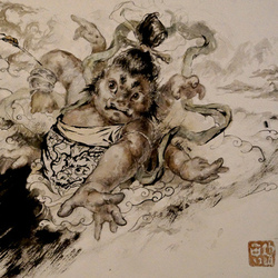 Иллюстрация к китайской сказке