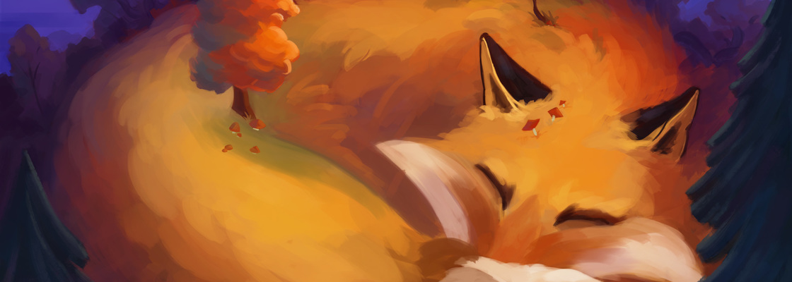 Main dreaming fox