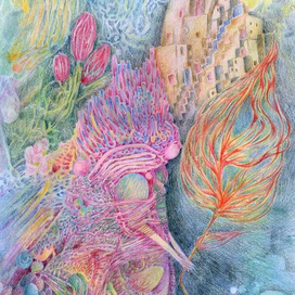 И город плыл по небосводу