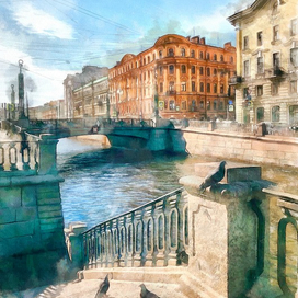 Канал Грибоедова, Санкт-Петербург.