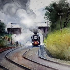 ,,Поезд едет, поезд мчится...прямо в Новый год стремится!,,