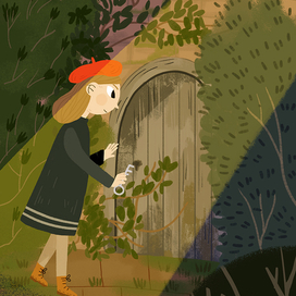 Таинственный сад. Калитка