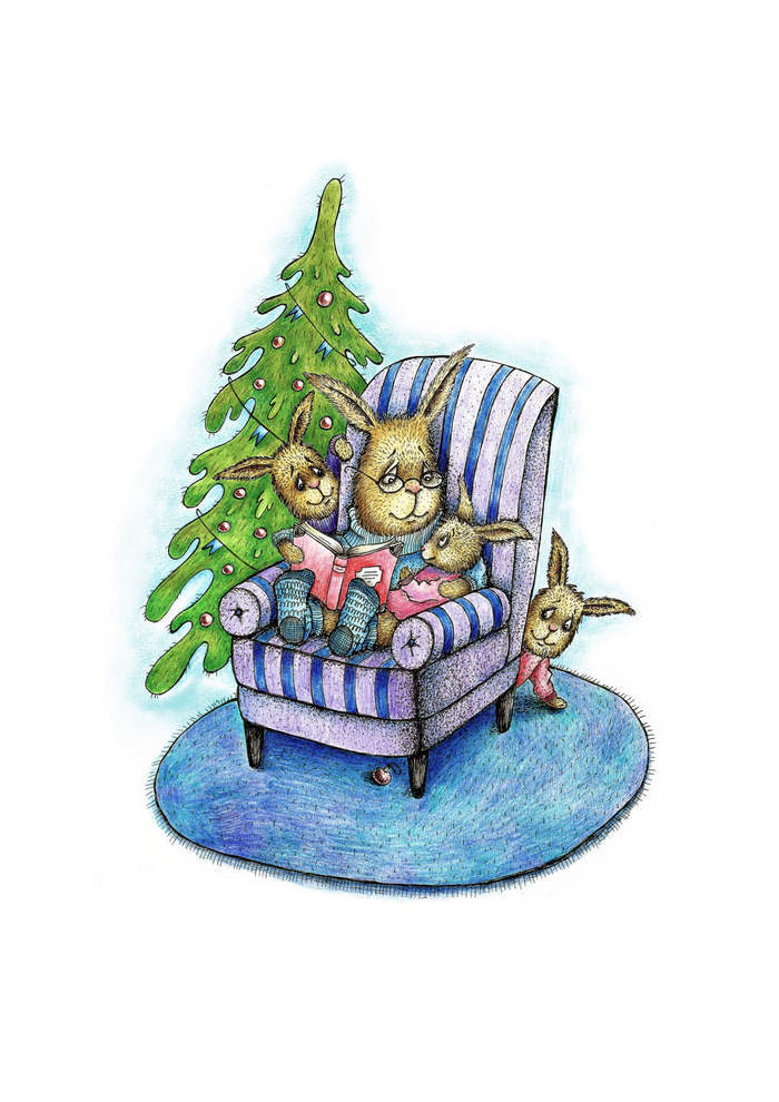 Новогодние кролики