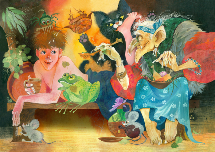 ...да в баньке попарь...