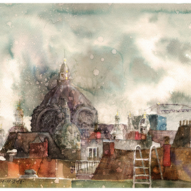 Дождь за окном