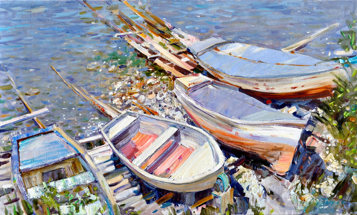 Лодки. Гурзуф.