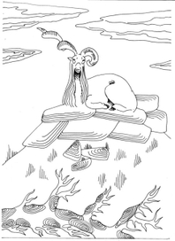 Козёл винторогий