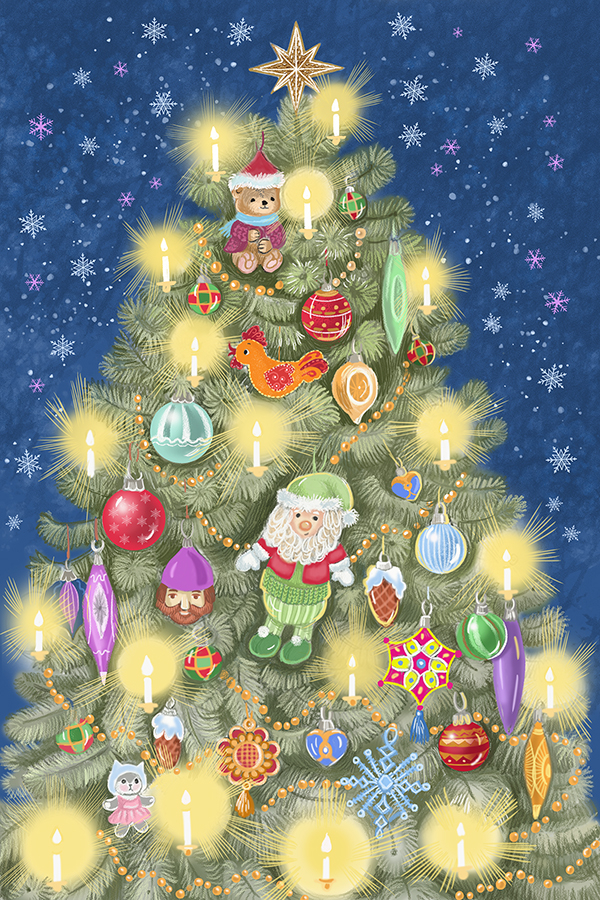 Новогодняя ёлочка