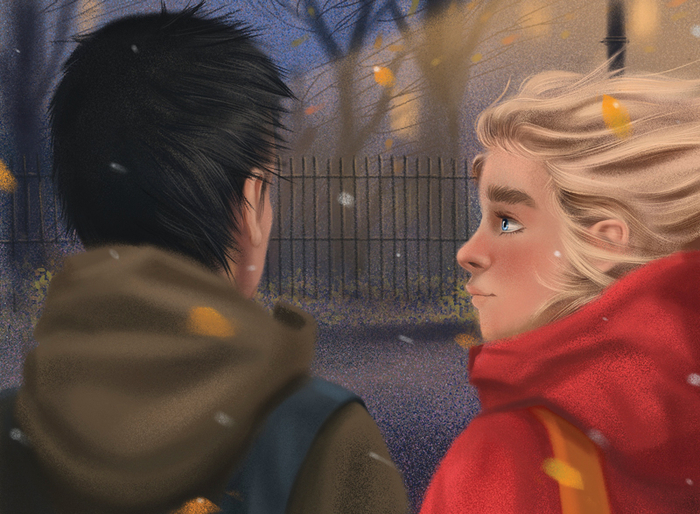 Иллюстрация для книги Юлии Мазуровой "Особый случай" Издательство "Пять Четвертей"