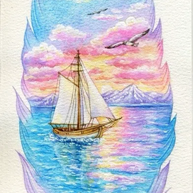 ‘’ Море. Вечер ‘’.