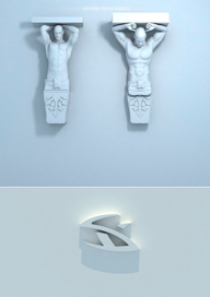 эскиз к скульптуре в 3д