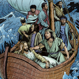 Шторм в Галилейском море - с Иванчевым