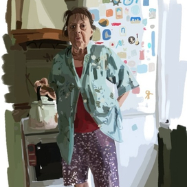 Моя бабуля)