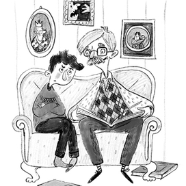 Иллюстрация к книге "Нетерпеливые истории"