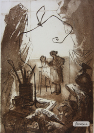 В мастерской