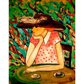 эклер, воротничок, Париж