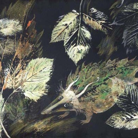 Листики. Мелкое лесное чудище.