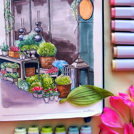 Цветочный магазинчик