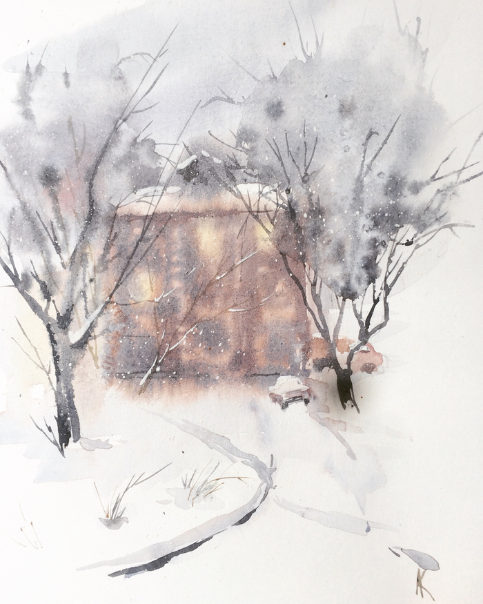 Мокрый снег