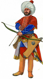 Кавалерист- тимариот Турция начало 17 века.