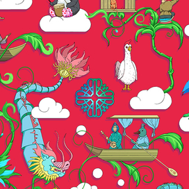 Паттерн Нео Шинуазри