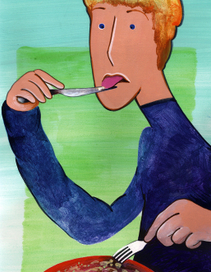 Из цикла "Столовый этикет"