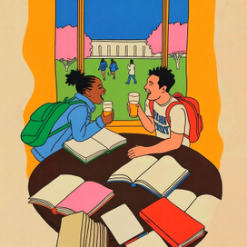 Иллюстрация к Татьяниному дню 25 января