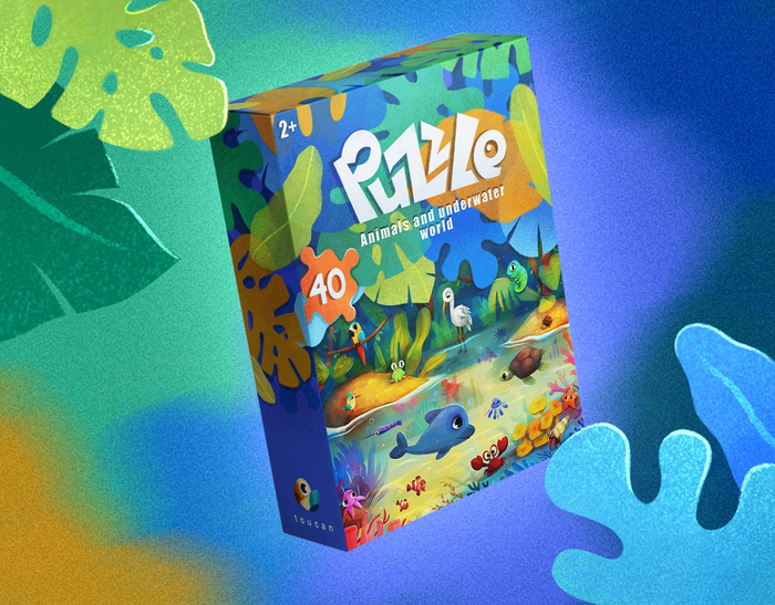 Детские пазлы "Тропики"