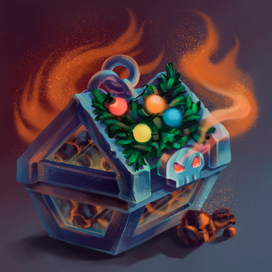 Шкатулка Крампуса