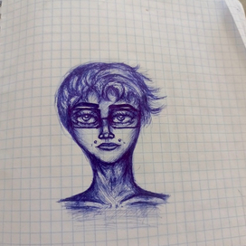 Ручкой рисунок 