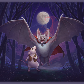 Летучая мышь-вампир