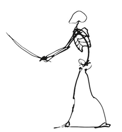 скелет с мечом