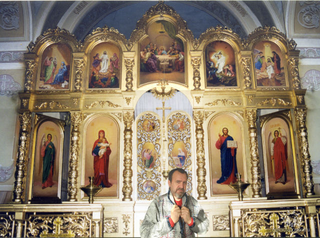 иконостас (мой первый иконостас, 35 лет пролетели как один день)