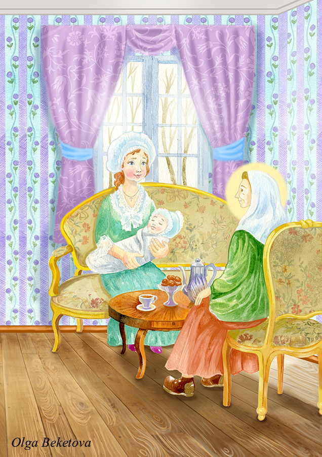 Илл. к книге о Св.бл.Ксении Петербургской