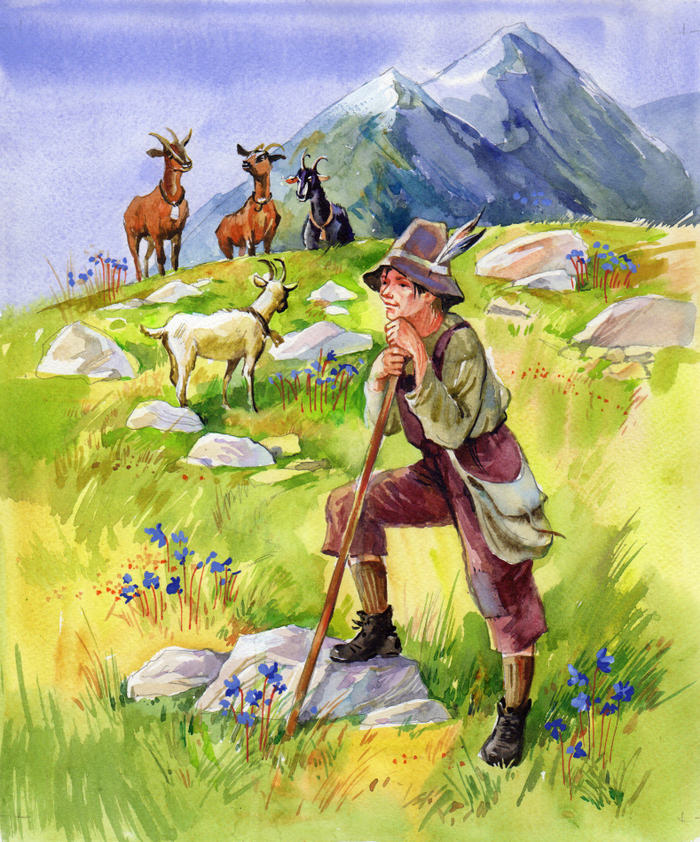 Хайди. Козопас Петер