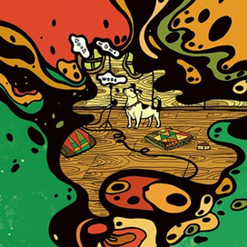 Иллюстрация для детской книги "Who Will Play The Drums?" (launch*pad, Канада)