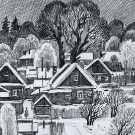 Зима в Мурино