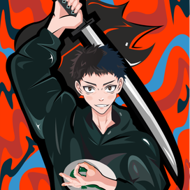 Парень с мечом