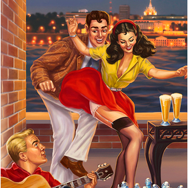 Рекламый постер